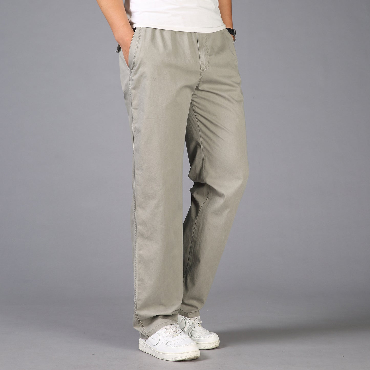 Men's casual pants plus size overalls men - Snapitonline