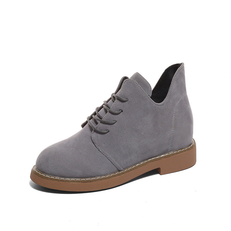 hick heel single boot inner height female boots - Snapitonline