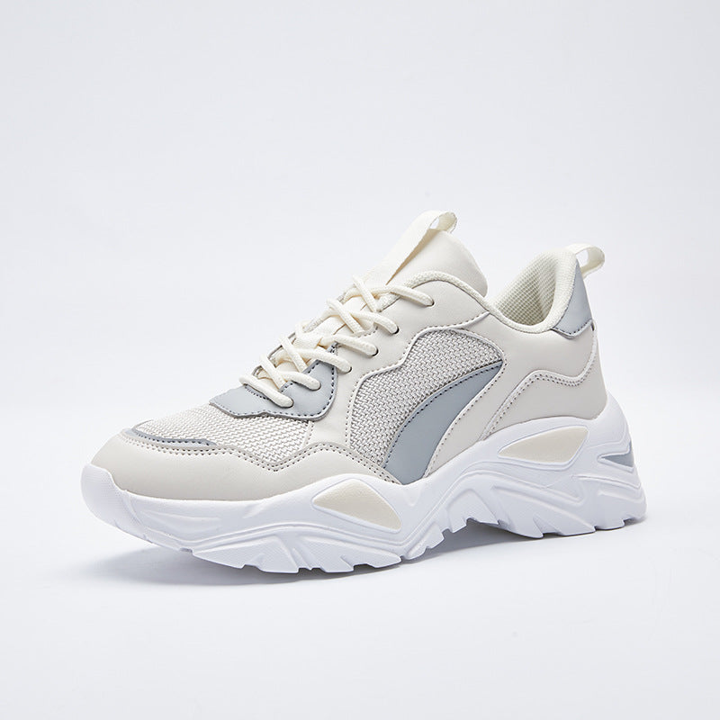 Lightweight Flying Woven Women's Shoes, Sneakers, Daddy Shoes - Snapitonline