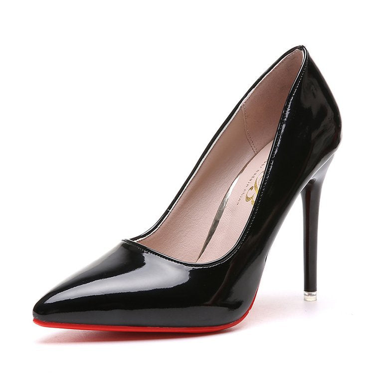 Pointed pumps high heels work shoes - Snapitonline