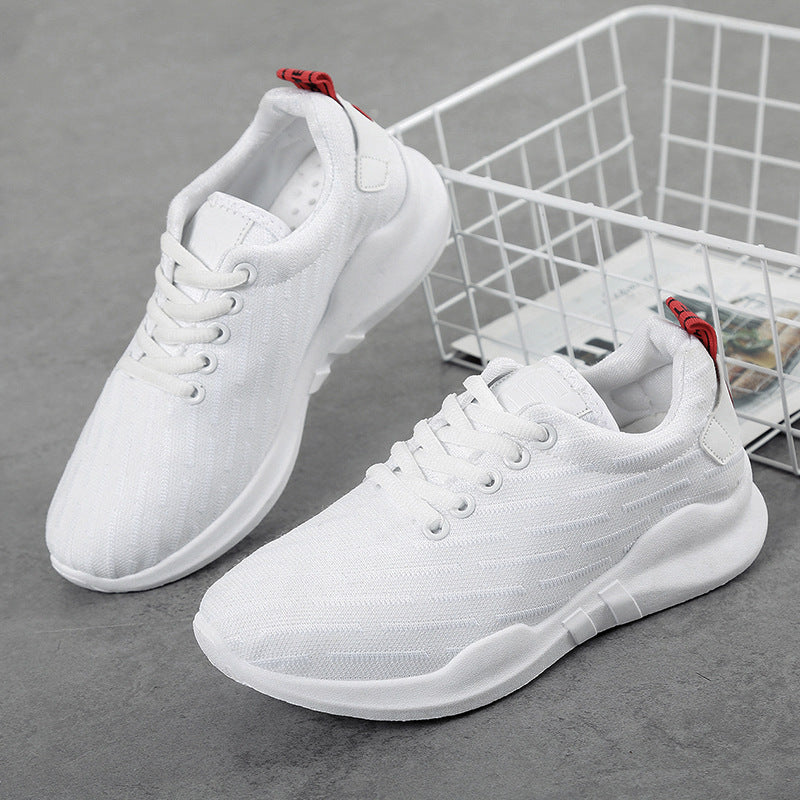 Korean Style Breathable Knitted Sneakers For Women - Snapitonline