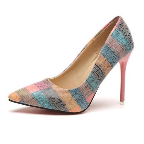 Patterned Pumps - Snapitonline
