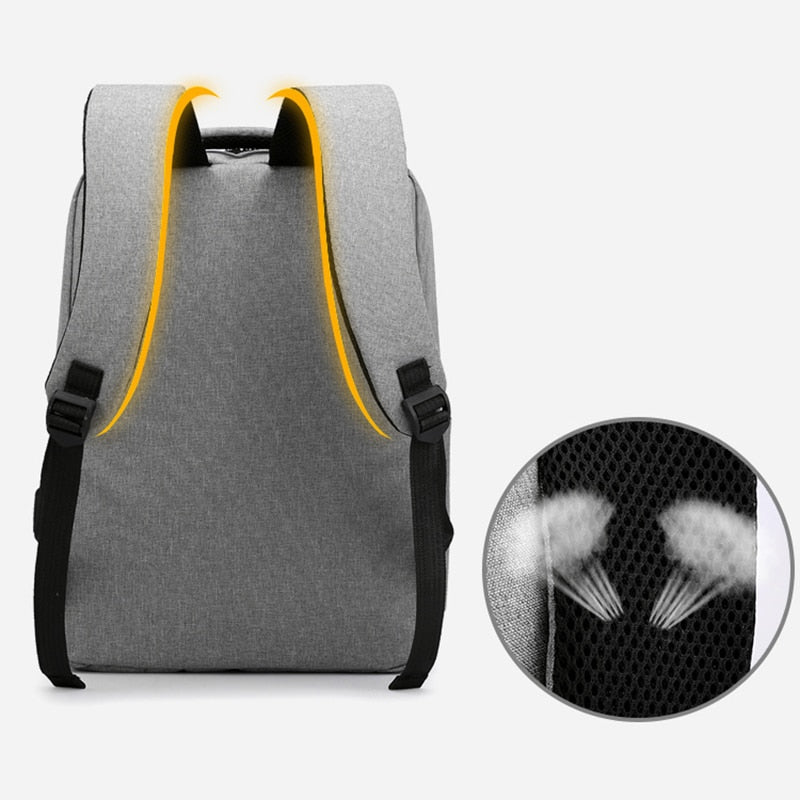 Backpack Multifunctional Waterproof Bags For Male Business Laptop Backpack USB Charging Backpack Nylon Casual Rucksack Snapitonline