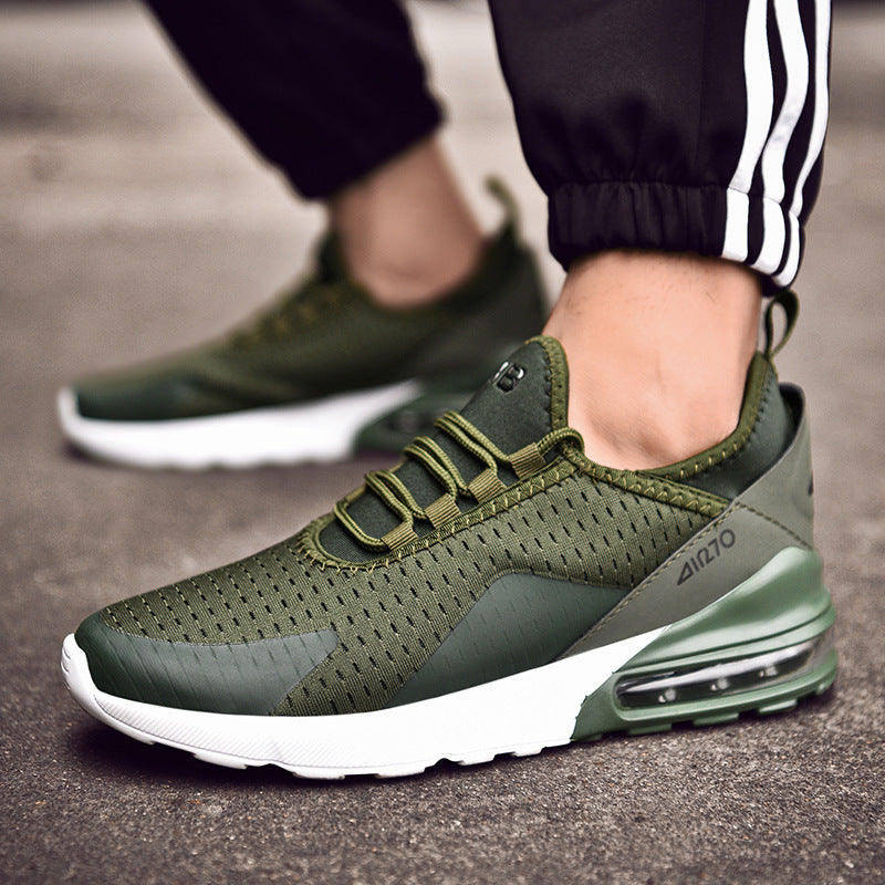 Badminton Sneakers Plus Size Men's Shoes Air Cushion Shoes Shock-absorbing Mesh Breathable Casual Running Shoes Snapitonline