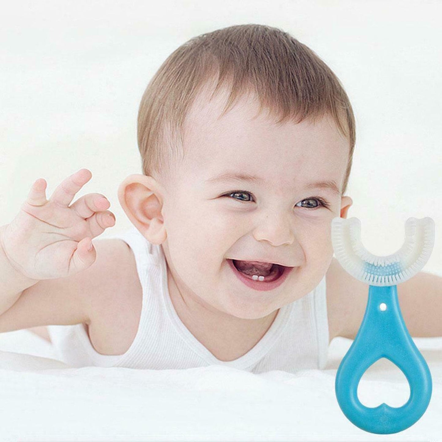 Children U-Shape Toothbrush Snapitonline