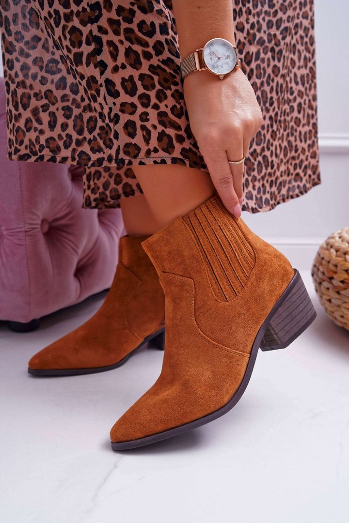 Chunky Heel Martin Boots Snapitonline