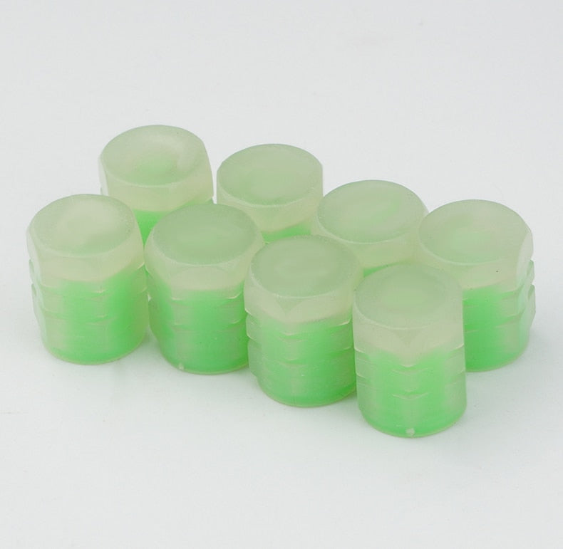 Fluorescent Car Tire Valve Caps Snapitonline