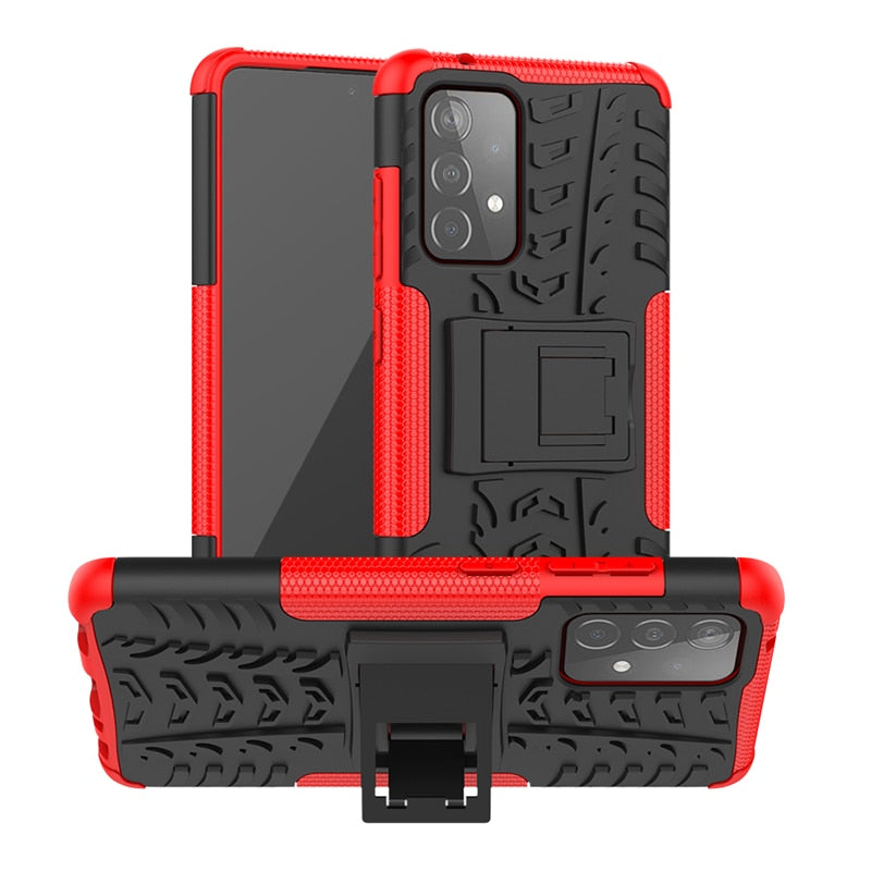 For Samsung Galaxy A52 Case Cover A22s A03s A72 A32 A22 A12 A02S M02 A31 A51 M21 A01 A71 Anti-knock Heavy Duty Armor Phone Case Snapitonline