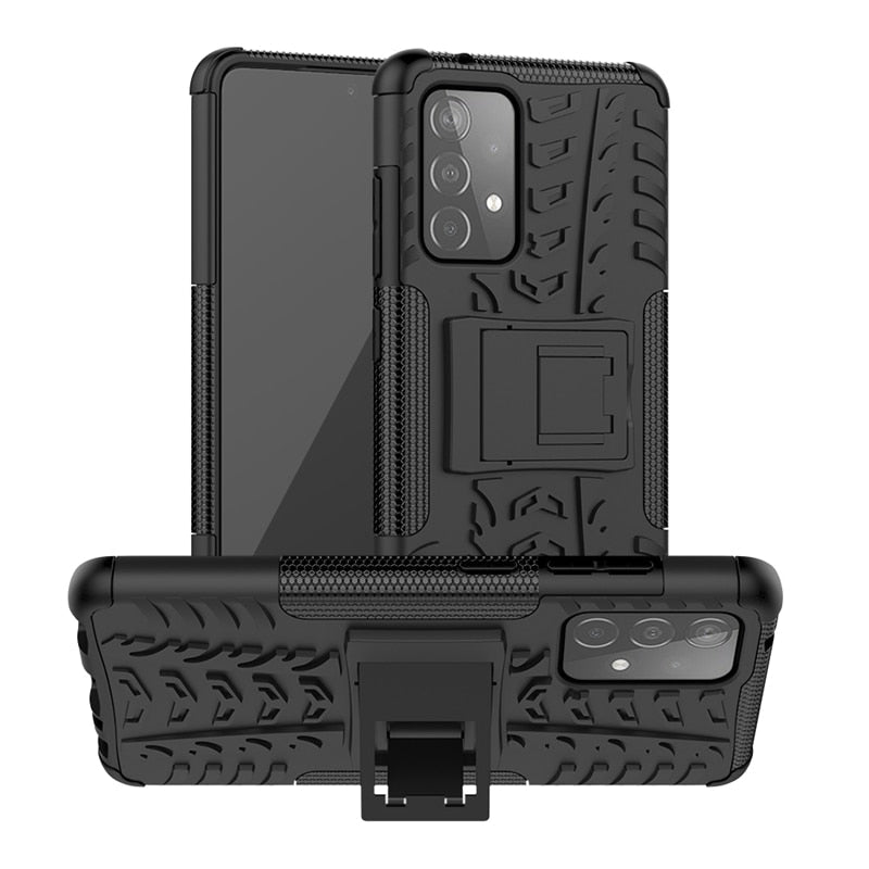 For Samsung Galaxy A52 Case Cover A22s A03s A72 A32 A22 A12 A02S M02 A31 A51 M21 A01 A71 Anti-knock Heavy Duty Armor Phone Case Snapitonline