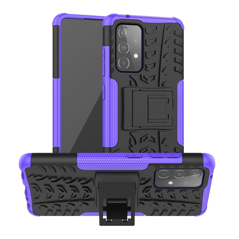 For Samsung Galaxy A52 Case Cover A22s A03s A72 A32 A22 A12 A02S M02 A31 A51 M21 A01 A71 Anti-knock Heavy Duty Armor Phone Case Snapitonline