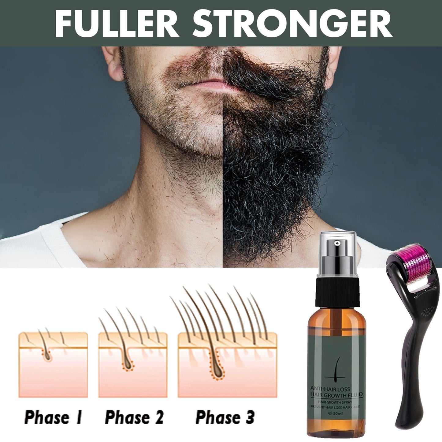 Hair Serum Roller Set Snapitonline