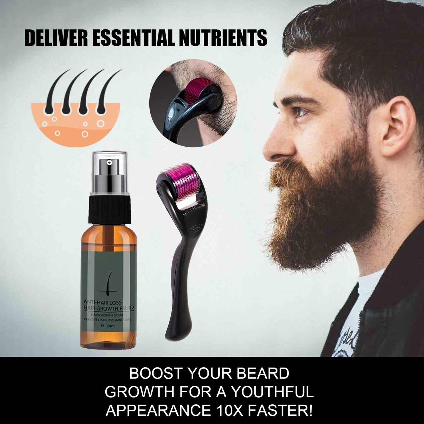 Hair Serum Roller Set Snapitonline