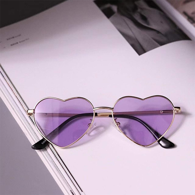 RUOBO Love Heart Shaped Polarized Sunglasses Women Men Sweet Design Eyewear Party Sun Glasses Outdoor Goggle UV400 Oculos De Sol