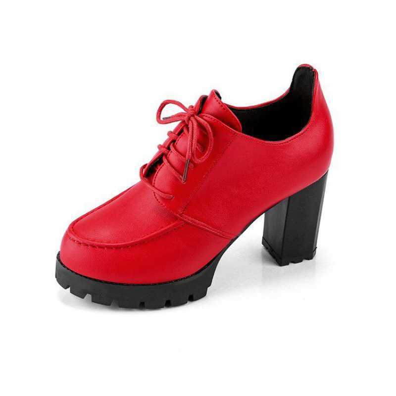 Women's Platform With Thick Heels And High Heels - Snapitonline