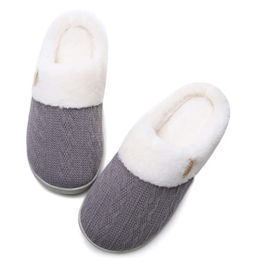 Slippers Confinement Shoes, Cotton Slippers European Size Wool Slippers - Snapitonline