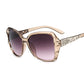 Fashion Square Sunglasses Woman Luxury Brand Big Purple Sun Glasses Female Mirror Shades Ladies