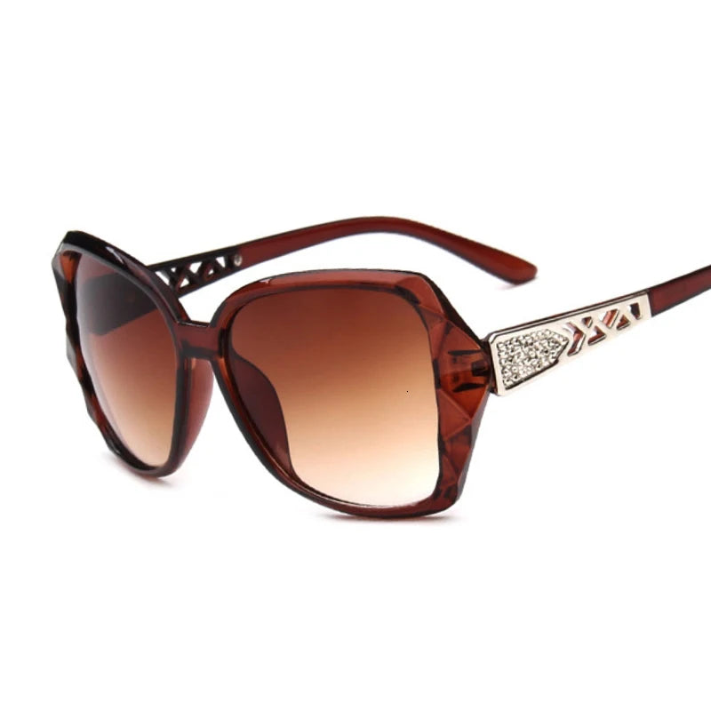 Fashion Square Sunglasses Woman Luxury Brand Big Purple Sun Glasses Female Mirror Shades Ladies