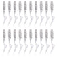 6cm 20pcs grub lure bait soft rubber silica worm lure fishing tackle for seawater and freshwater