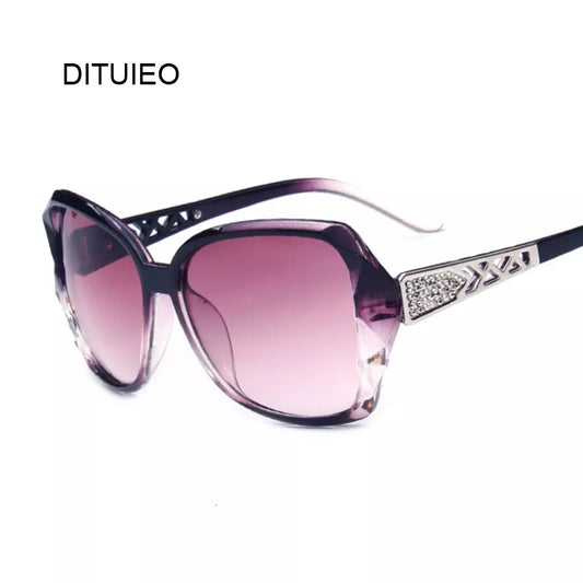 Fashion Square Sunglasses Woman Luxury Brand Big Purple Sun Glasses Female Mirror Shades Ladies