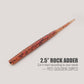 LUREHOLIC 0-2.5” Free Cut Aji Fishing ROCK ADDER Fineese Lure Fishing Soft Lure Needle Tail Mini