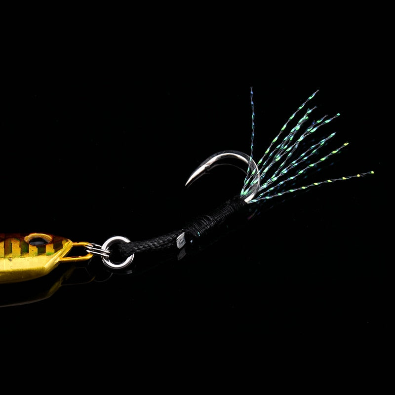 ALLBLUE DRAGER SLIM Metal Casting Jig Spoon 20G 30G Shore Drag Cast Jigging Sea Bass Lure Artificial Bait Fishing Tackle