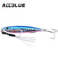 ALLBLUE DRAGER SLIM Metal Casting Jig Spoon 20G 30G Shore Drag Cast Jigging Sea Bass Lure Artificial Bait Fishing Tackle