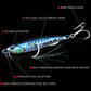 ALLBLUE DRAGER SLIM Metal Casting Jig Spoon 20G 30G Shore Drag Cast Jigging Sea Bass Lure Artificial Bait Fishing Tackle