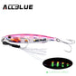 ALLBLUE DRAGER SLIM Metal Casting Jig Spoon 20G 30G Shore Drag Cast Jigging Sea Bass Lure Artificial Bait Fishing Tackle