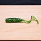 6cm 20pcs grub lure bait soft rubber silica worm lure fishing tackle for seawater and freshwater