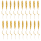 6cm 20pcs grub lure bait soft rubber silica worm lure fishing tackle for seawater and freshwater
