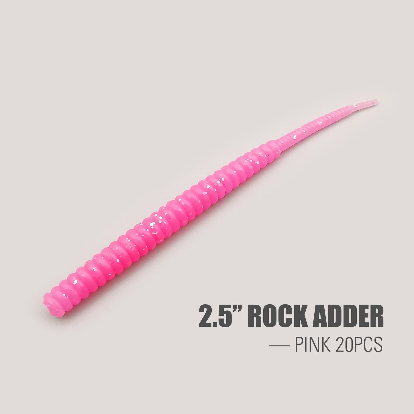 LUREHOLIC 0-2.5” Free Cut Aji Fishing ROCK ADDER Fineese Lure Fishing Soft Lure Needle Tail Mini