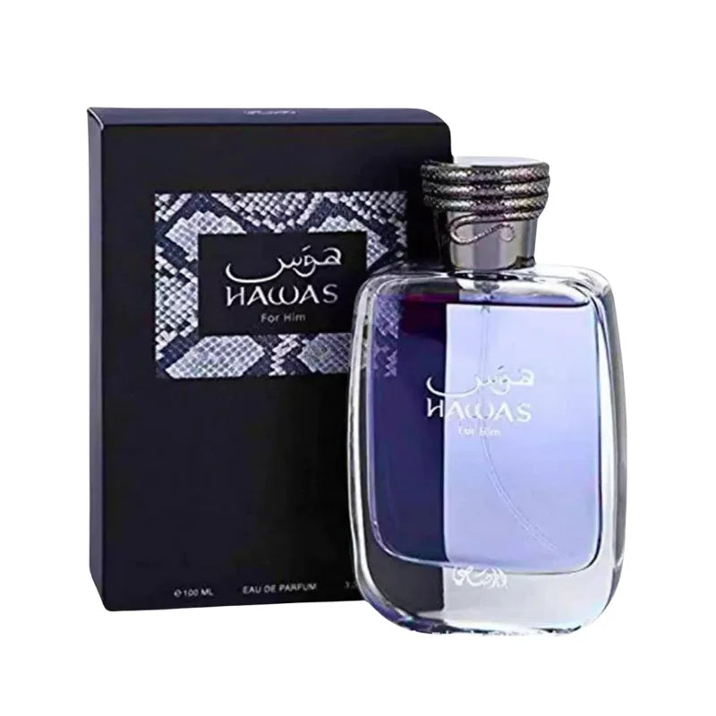 100ML Hawas Ice for Men Eau de Parfum – Premium Arabian Long-Lasting Fragrance