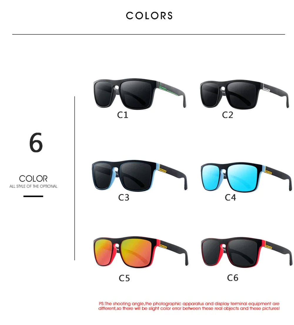 2024 Polarized Sunglasses Men's Driving Shades Male Sun Glasses Camping Hiking Fishing Classic Sun Glasses