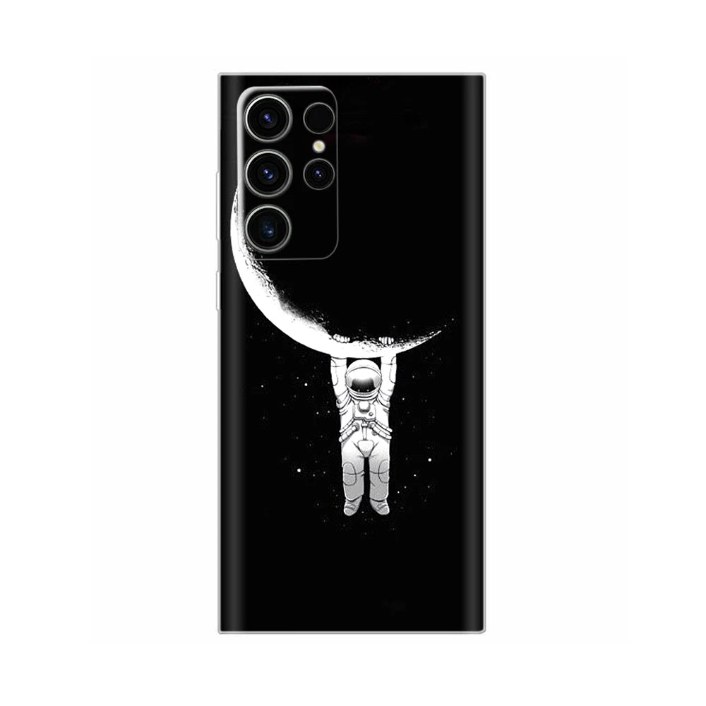 For Samsung S23 Ultra Phone Case Cover Lion Wolf Cat Clear Silicone Soft Back Cases For Samsung Galaxy S23 Plus Case S 23 Ultra