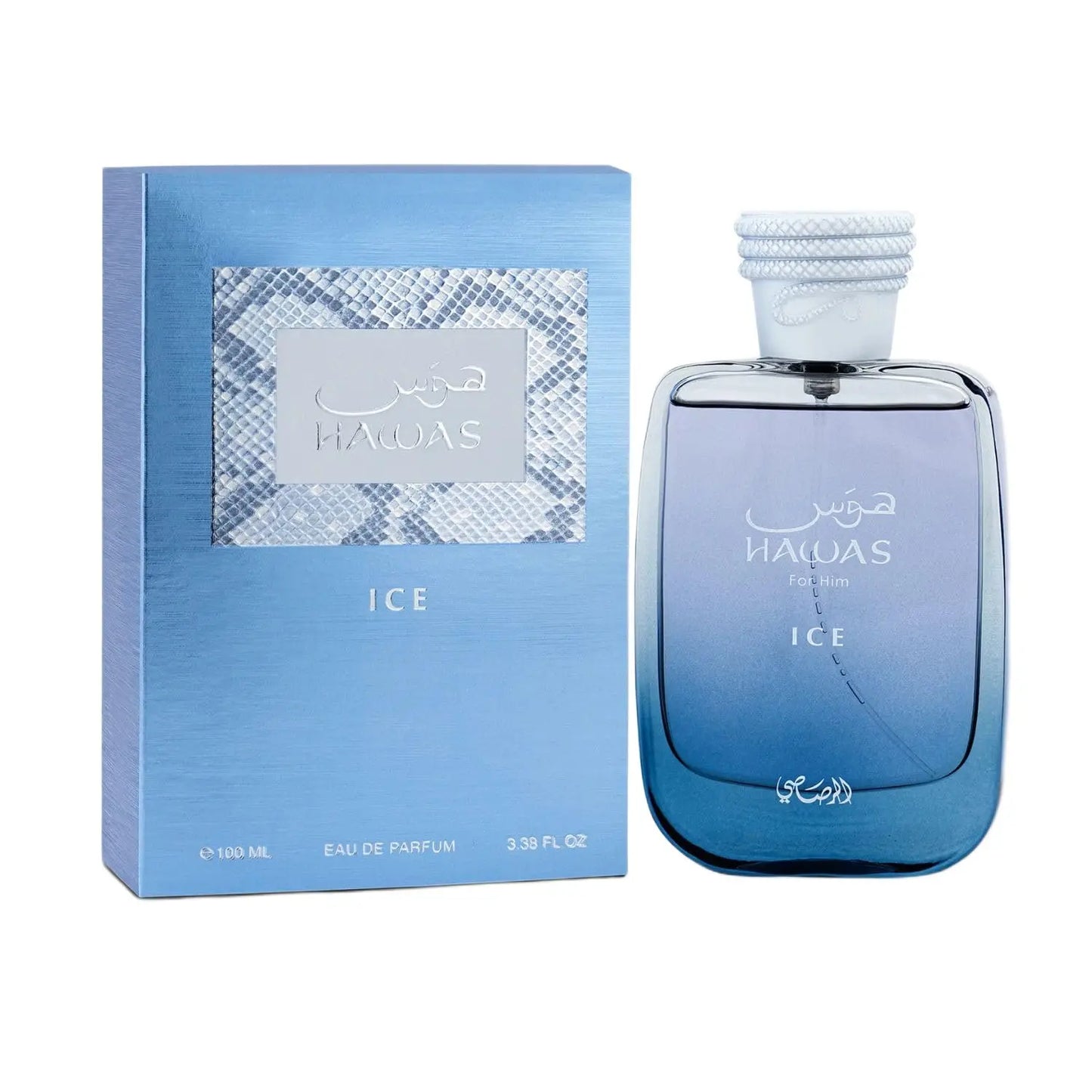 100ML Hawas Ice for Men Eau de Parfum – Premium Arabian Long-Lasting Fragrance