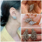 Huitan Gorgeous Women's Stud Earrings Dazzling CZ Stone Sparkling Ear-Piercing Earrings Party Jewelry