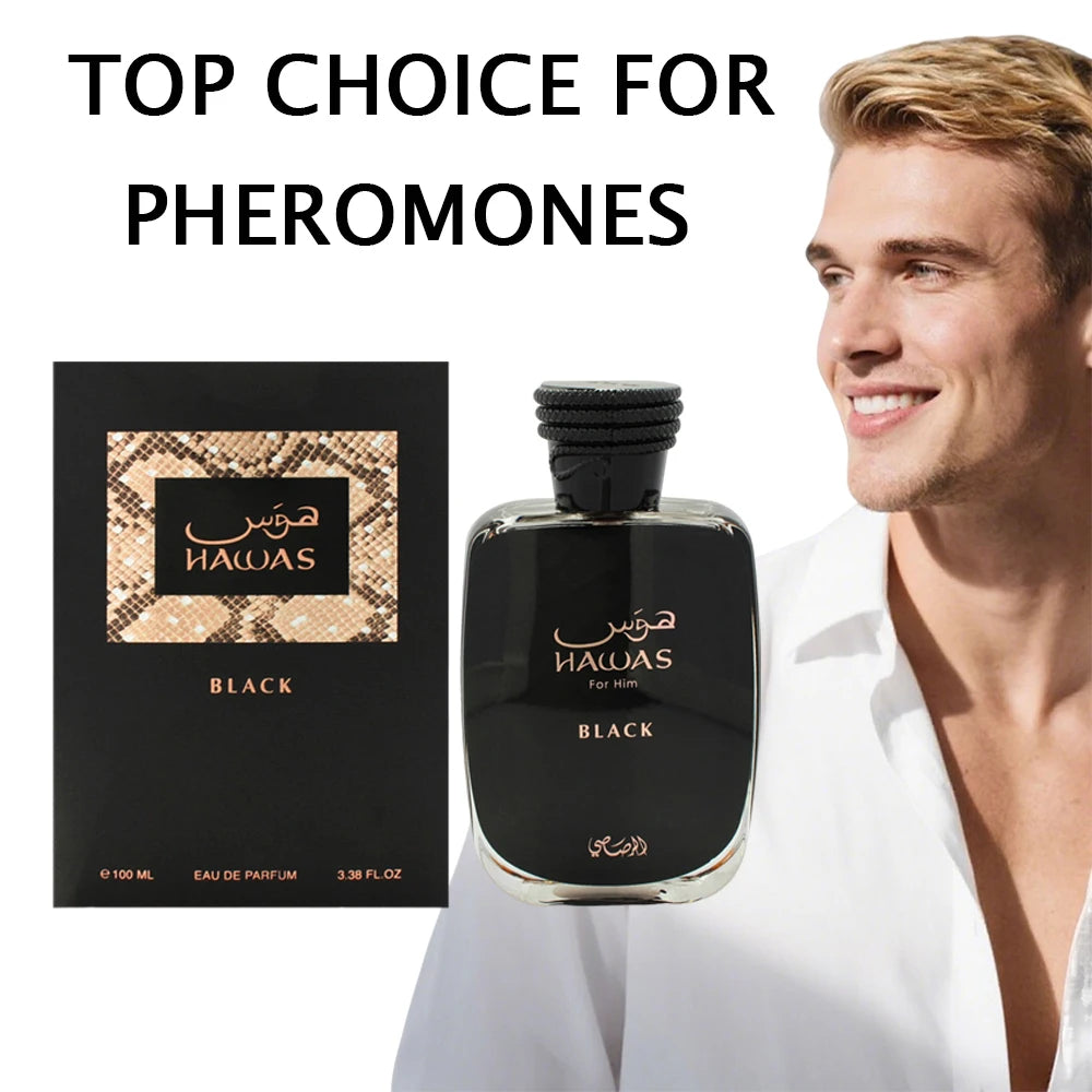 100ML Hawas Ice for Men Eau de Parfum – Premium Arabian Long-Lasting Fragrance