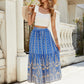 New arrival big swing skirt Bohemian holiday high waist beach skirt