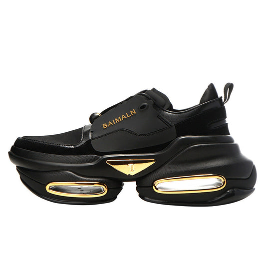 Hollow Stretch Platform Heightened Casual Sneakers - Snapitonline