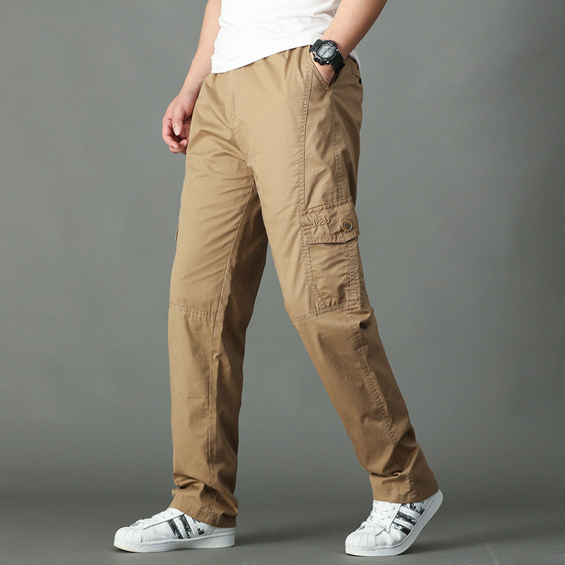 Thin Fat Pants Korean Style Loose Straight Leg - Snapitonline