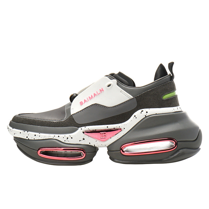 Hollow Stretch Platform Heightened Casual Sneakers - Snapitonline