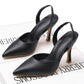 Women's High- And Thin-heeled Pumps Stylish Pointed-toe Shoes - Snapitonline