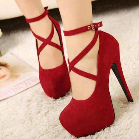 Sexy Platform Women's High Heels - Snapitonline