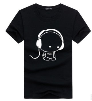 Summer new style, short sleeved T-shirt, men's loose casual fat man, big size young short sleeved T-shirt. - Snapitonline
