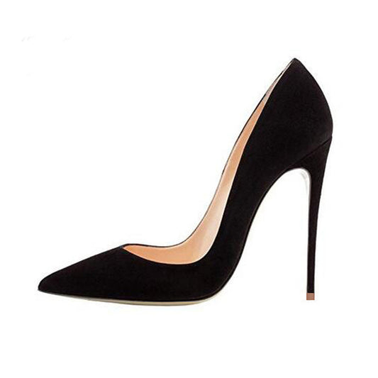 Suede high heels - Snapitonline