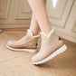 Thick cotton boots fashion snow boots women's boots - Snapitonline