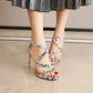 Sandals snake high heels - Snapitonline