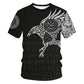 Short Sleeve Print Vintage Mens Clothes - Snapitonline