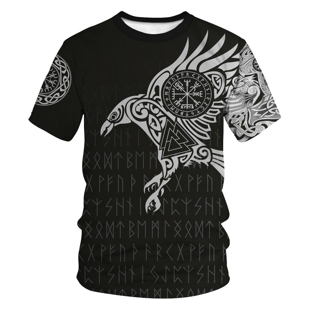 Short Sleeve Print Vintage Mens Clothes - Snapitonline