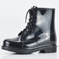 Ladies flat rain boots Martin rain boots water shoes - Snapitonline